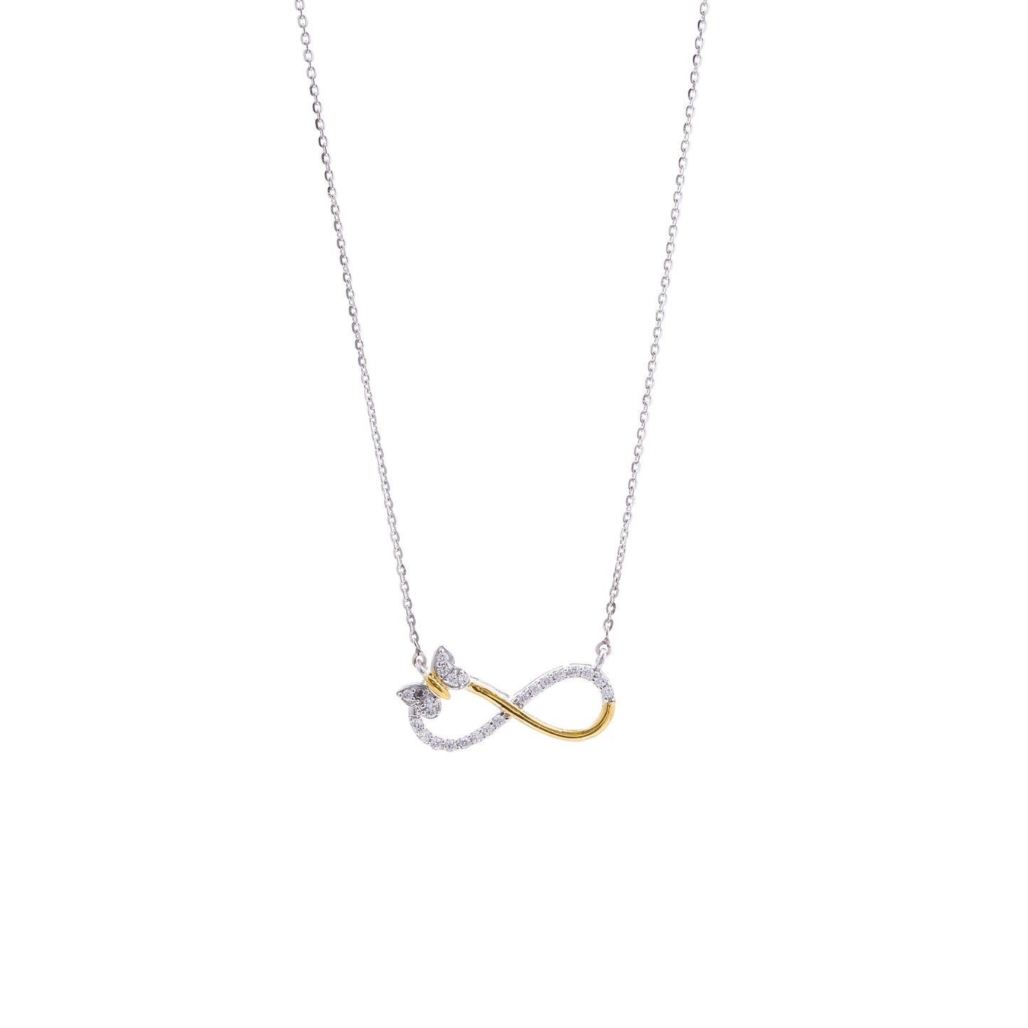 Infinity Wings 925 Sterling Silver Set