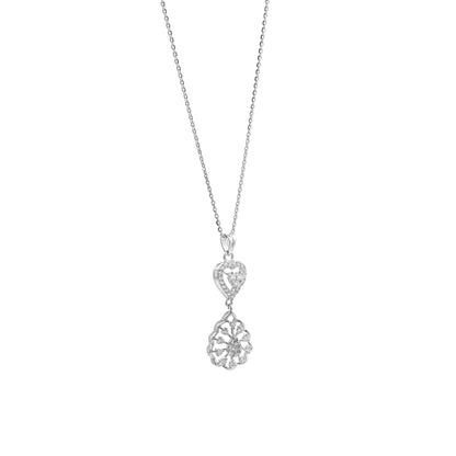 Lovelight Floral 925 Sterling Silver Pendant