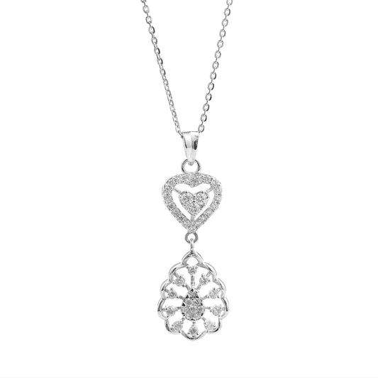 Lovelight Floral 925 Sterling Silver Pendant