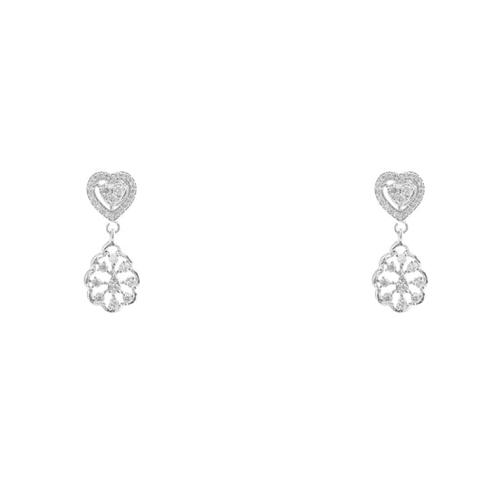 Lovelight Floral 925 Sterling Silver Earrings