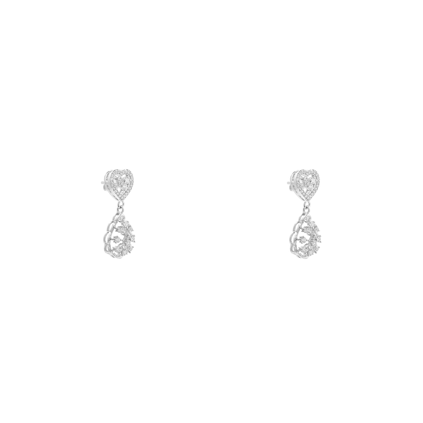 Lovelight Floral 925 Sterling Silver Earrings