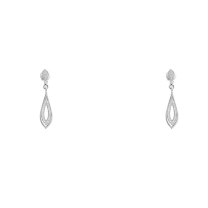 Dewdrop Gleam 925 Sterling Silver Earrings