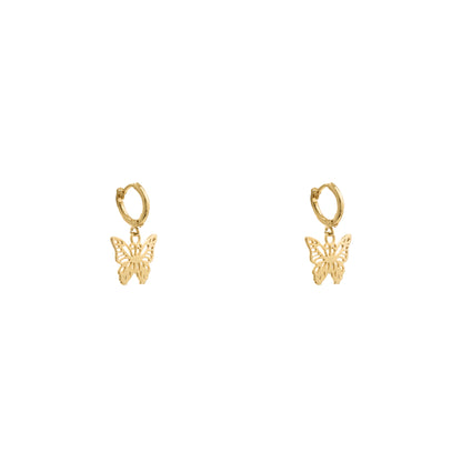 Elysian Butterfly 925 Sterling Silver Earrings
