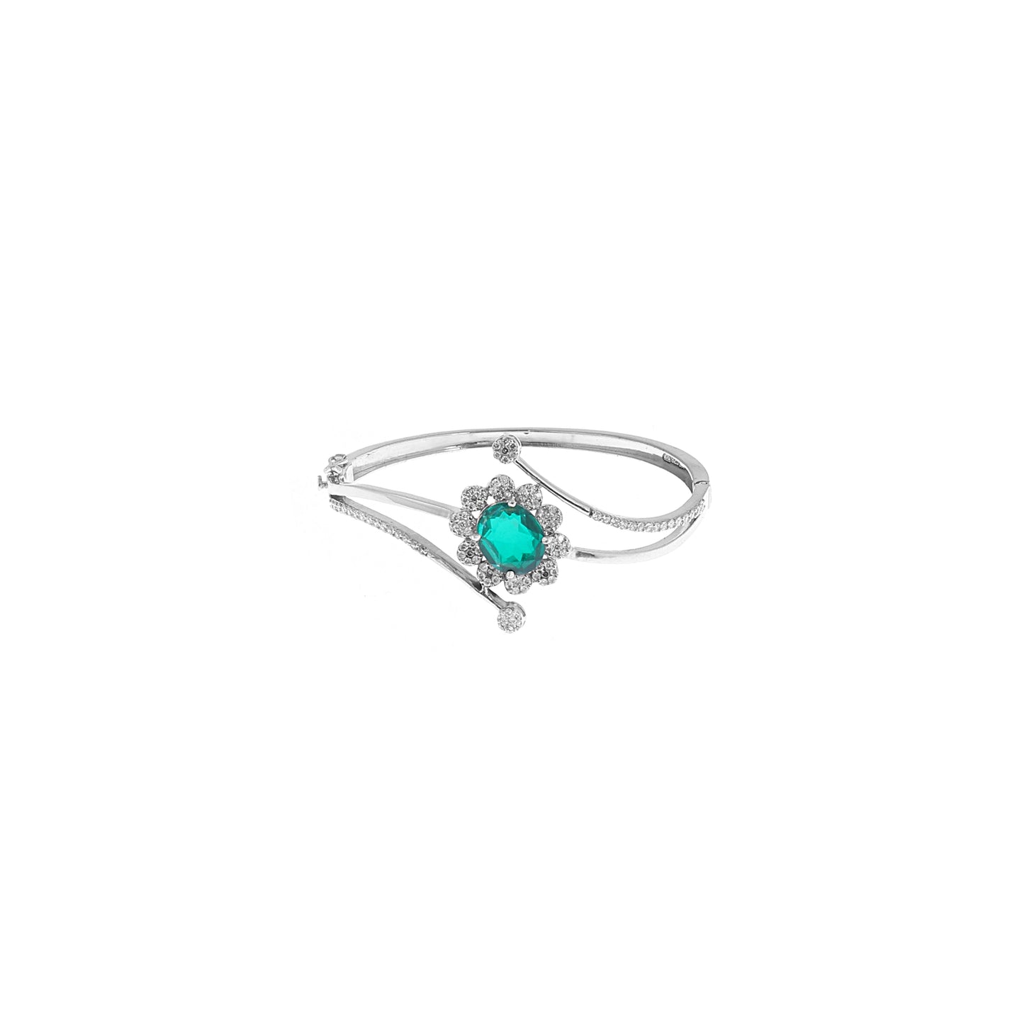 Jade Garden 925 Sterling Silver Bracelet