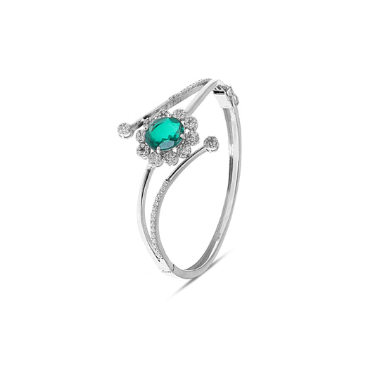 Jade Garden 925 Sterling Silver Bracelet