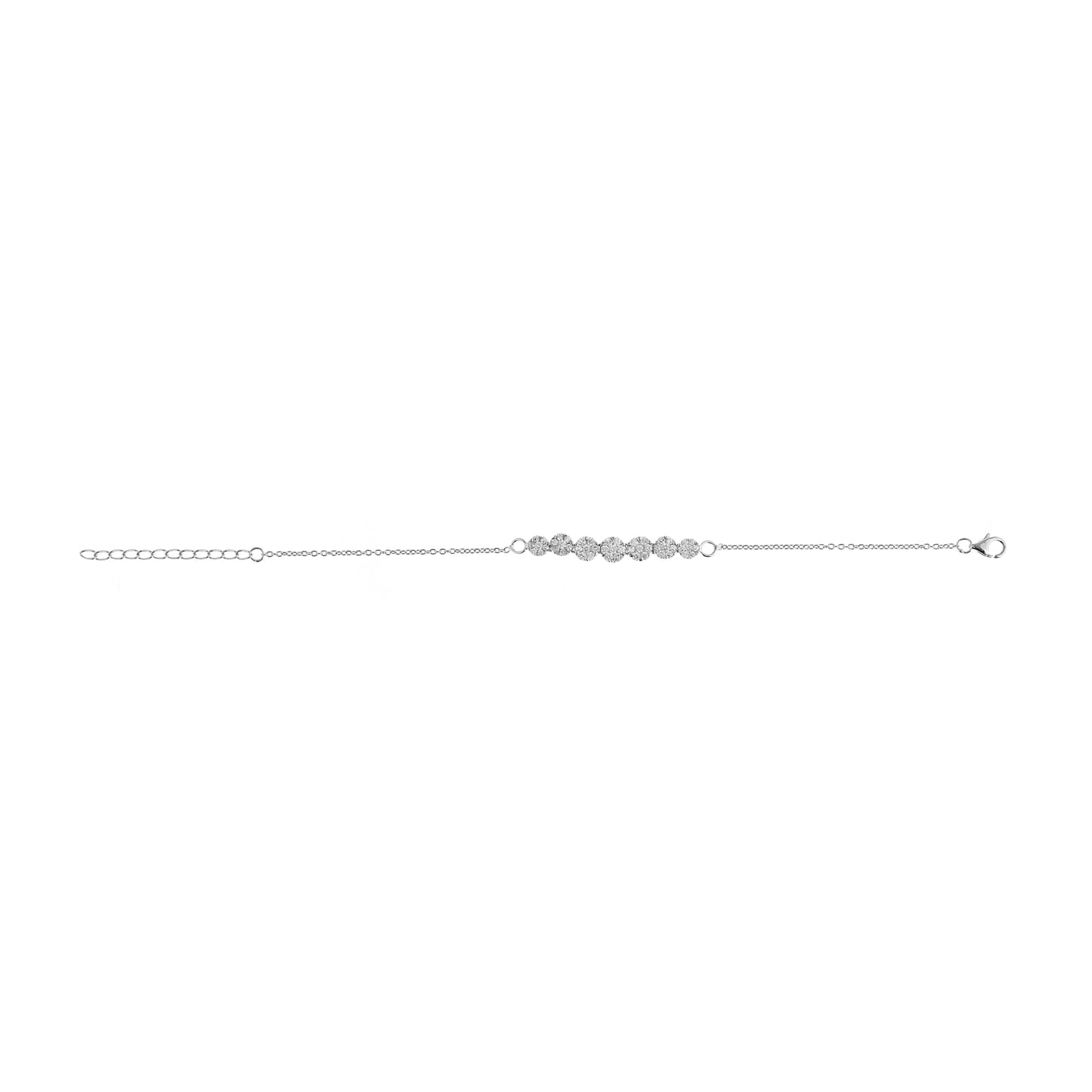 Moonlit Garland 925 Sterling Silver Bracelet