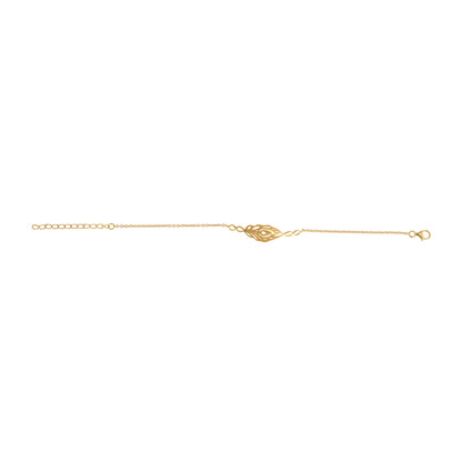 Regal Peacock 925 Sterling Silver Bracelet