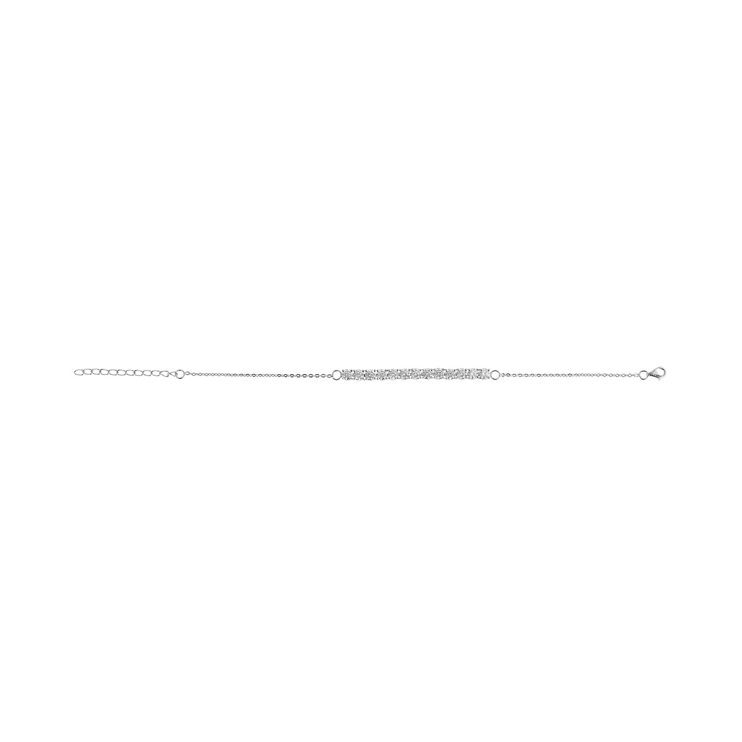 Tennis Chain 925 Sterling Silver Bracelet