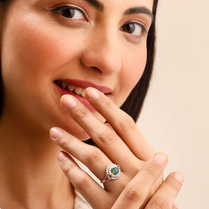 Greenstone Crest 925 Sterling Silver Ring