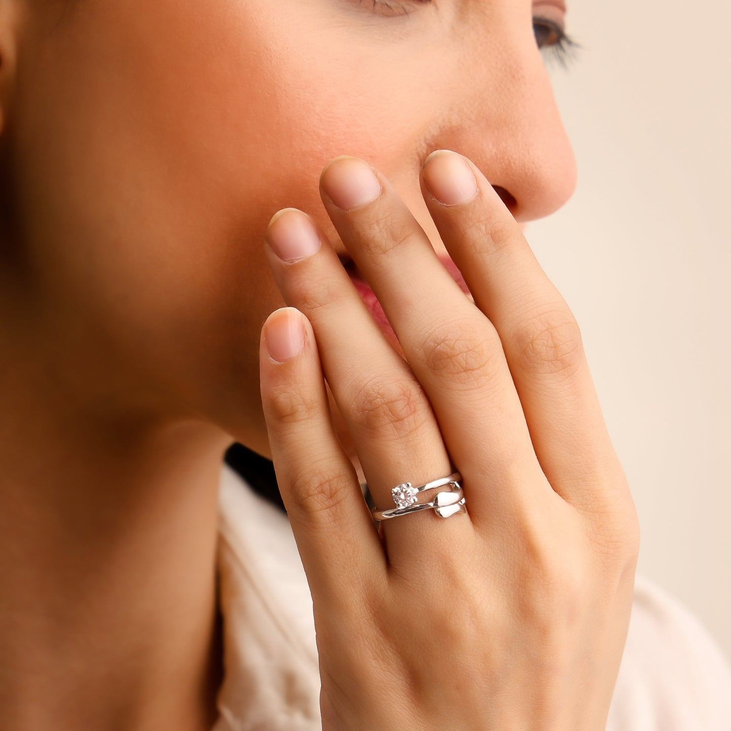 Romantic Rose 925 Sterling Silver Ring
